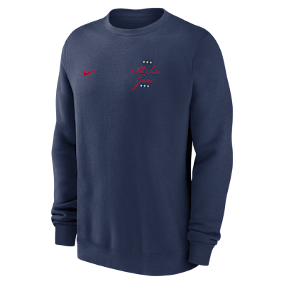 2026 All-Star Game Two-Hit Slogan Men's Nike MLB Pullover Crew